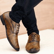 Leather formal shoes