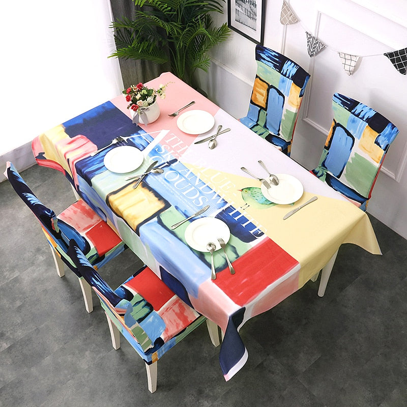 Makeover Elastic Chair Cover