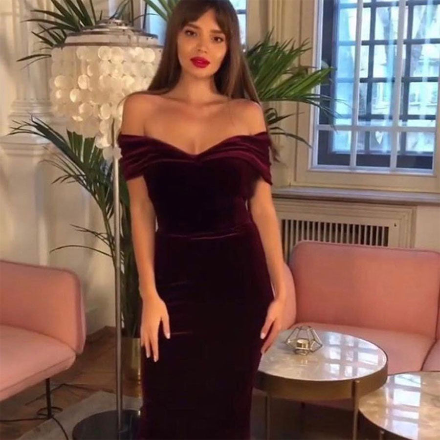 Next To You off shoulder Dress