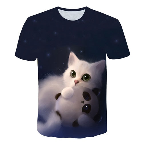 Night Cat T-SHIRT