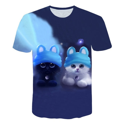 Night Cat T-SHIRT