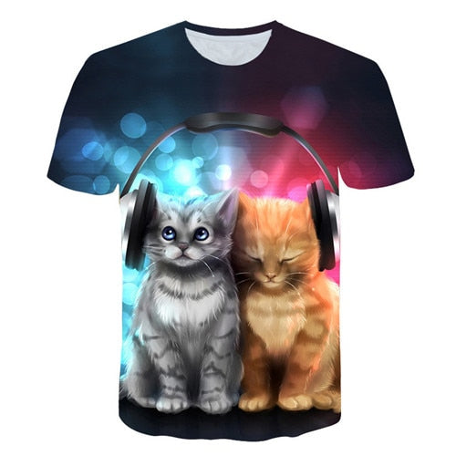 Night Cat T-SHIRT