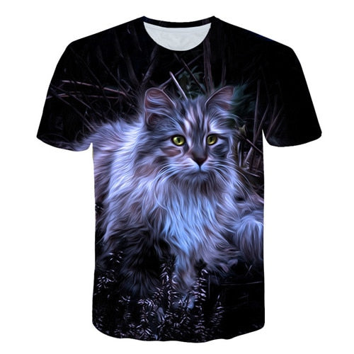 Night Cat T-SHIRT