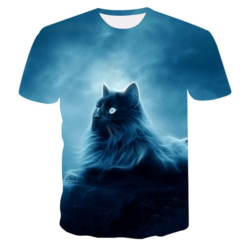 Night Cat T-SHIRT