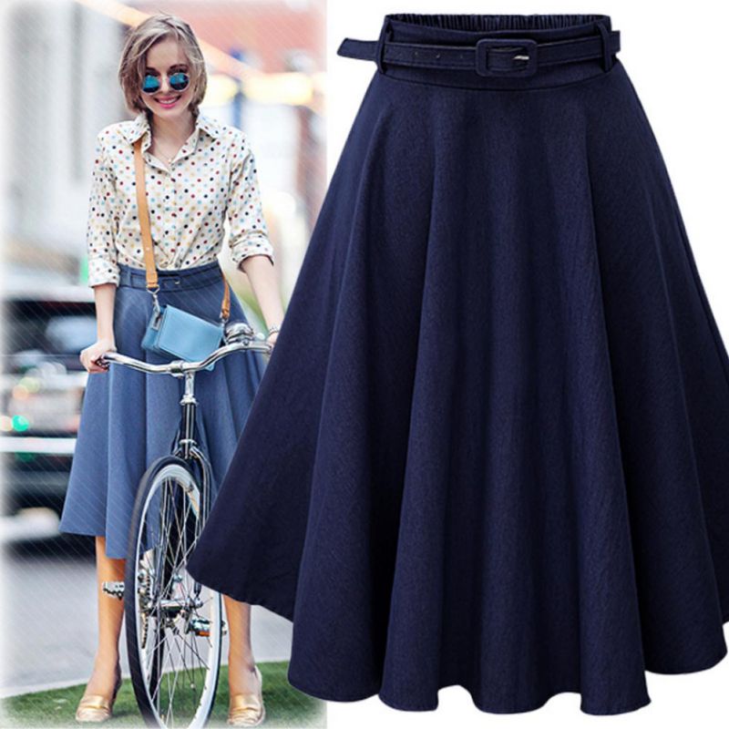 New 2020  Denim Jeans Skirts